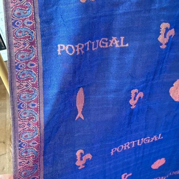 Colorful Portugal Themed Scarf - Picture 8 of 11